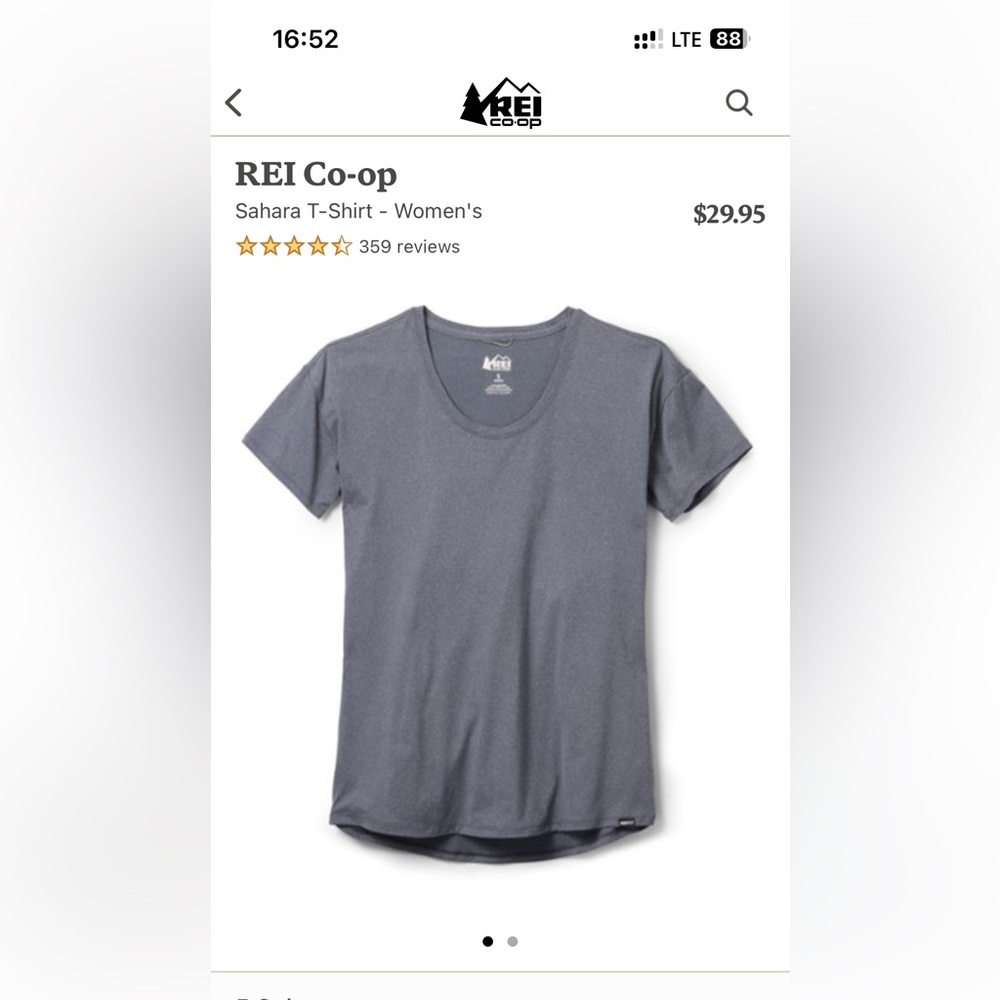 REI Sahara Trail Hiking Tee